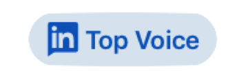 LinkedIn TopVoice Badge