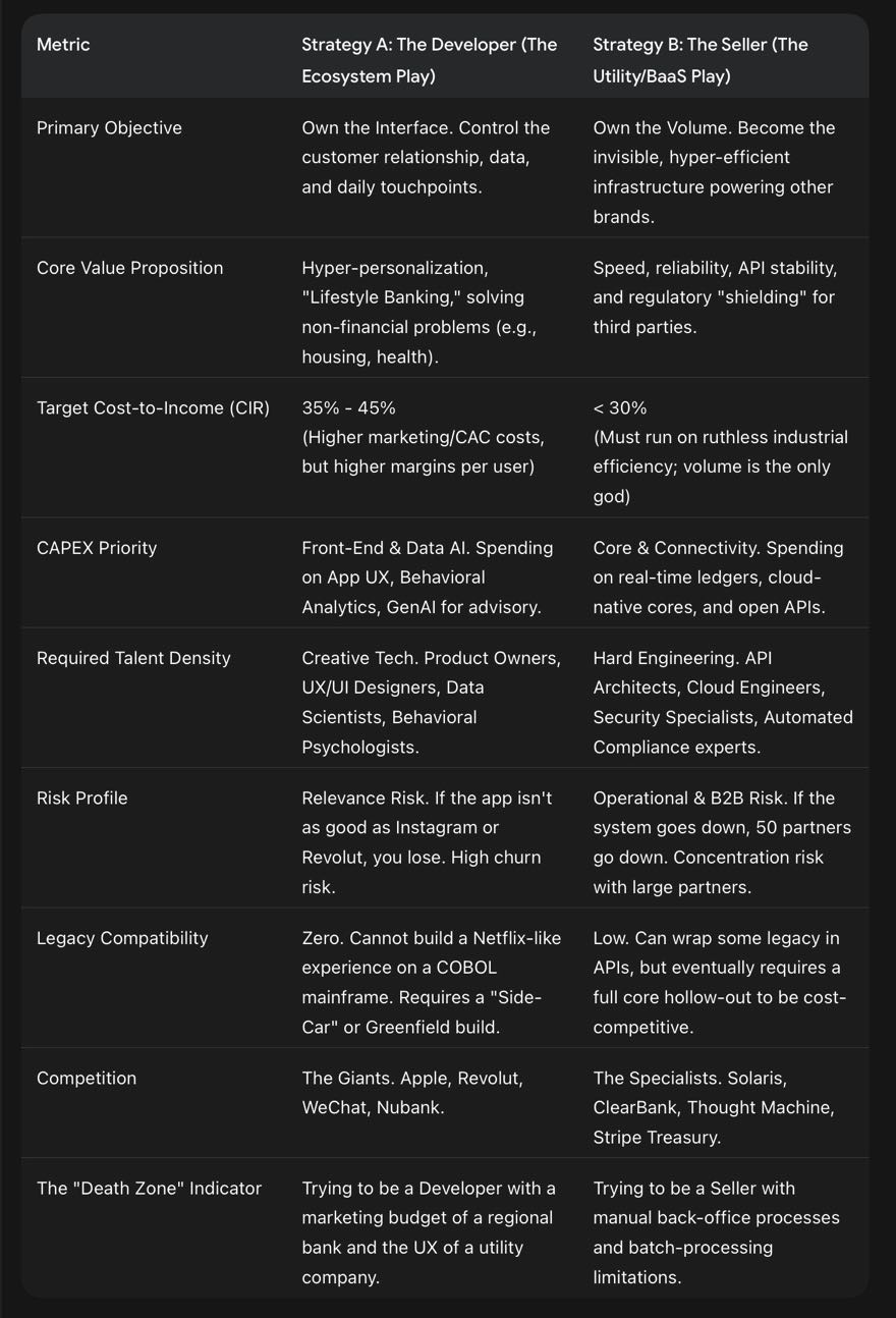 Strategic Decision Matrix - Developer versus Seller, Frank Schwab
